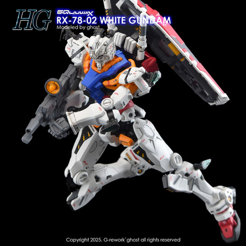 G-REWORK 新作 リクエスト HG 白いガンダム HG] [GQ] WHITE GUNDAM | G-rework