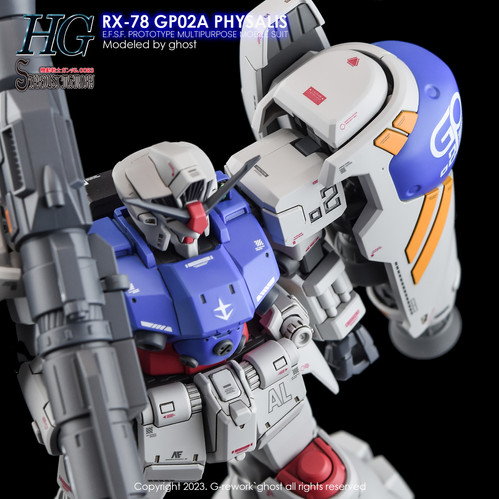 グランオルカGP-02 Gundam GP02A Physilis +016 by Bandai Converge Shokugan robot