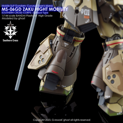 ロボット GUNDAM THE GROUNDSET ZAKU THE GRANDSET HG] MS-06GD Zaku High Mobility (Surface Type) | G-rework