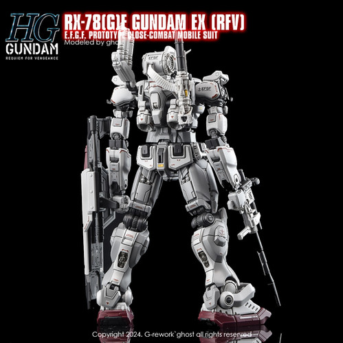 HG] [RFV] RX-78[G]E GUNDAM EX | G-rework