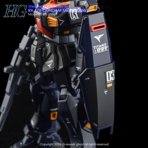 HG RX-178 MK-II TITANS | G-rework