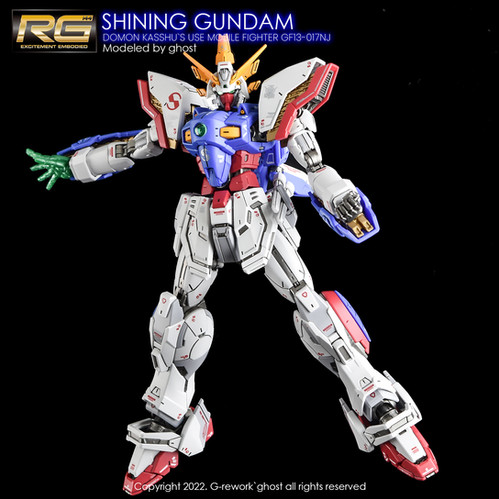 RG] SHINING GUNDAM | G-rework