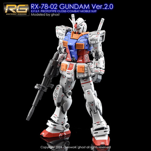 RG] RX-78-2 GUNDAM Ver.2.0 | G-rework