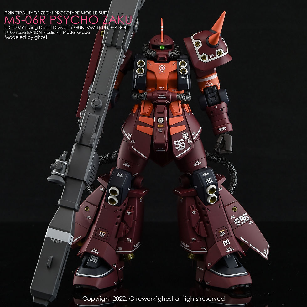 Thumbnail: [MG] MS-06R PSYCHO ZAKU [THUNDER BOLT Ver.]