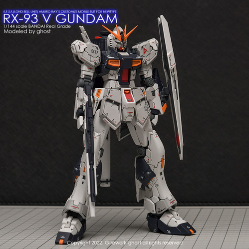 RG] RX-93 V GUNDAM | G-rework