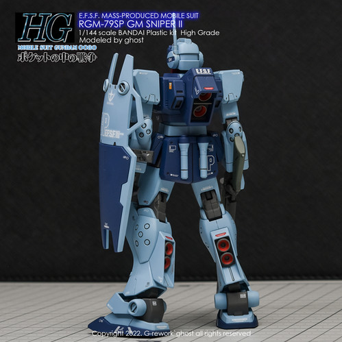 HG] RGM-79SP GM SNIPER2 | G-rework