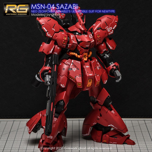 RG] MSN-04S SAZABI | G-rework