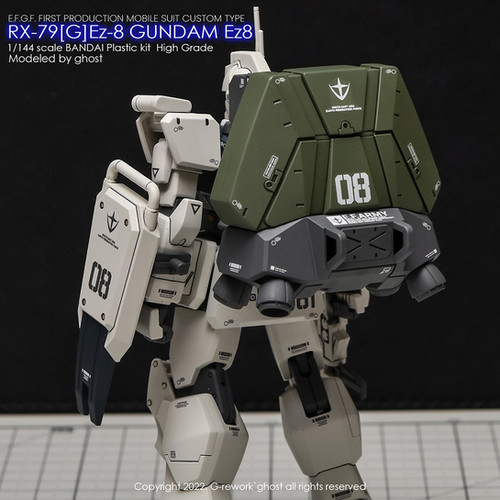 HG] RX-79G GUNDAM Ez8 | G-rework