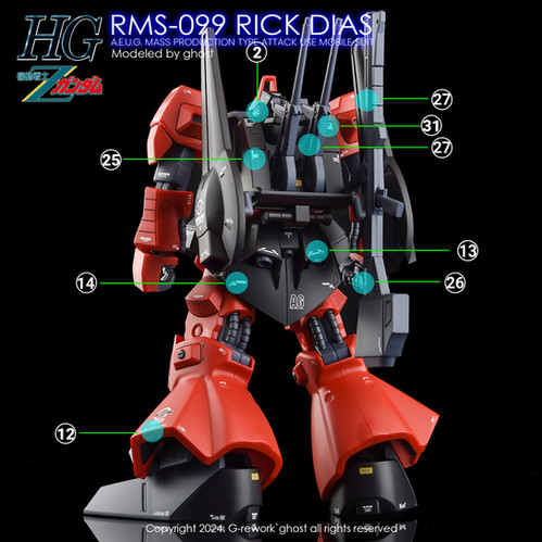 HG RMS-099 RICK DIAS | G-rework