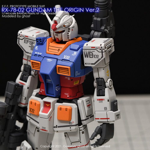 GREWORK NO.2　日本語版　G-REWORK　ガンプラ HG GUNDAM THE ORIGIN DECAL VER.2 | G-rework