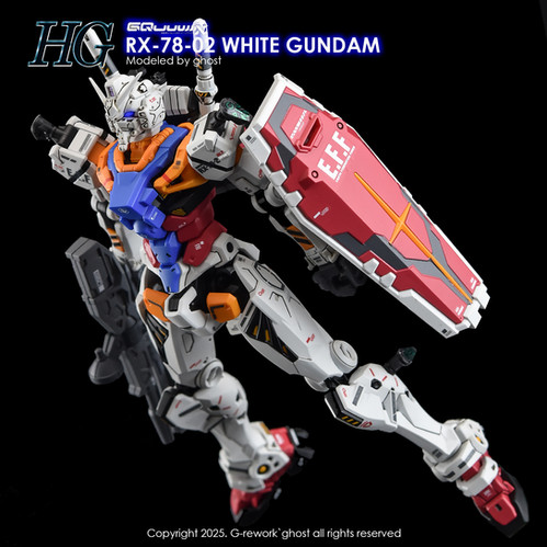 G-REWORK 新作 リクエスト HG 白いガンダム HG] [GQ] WHITE GUNDAM | G-rework