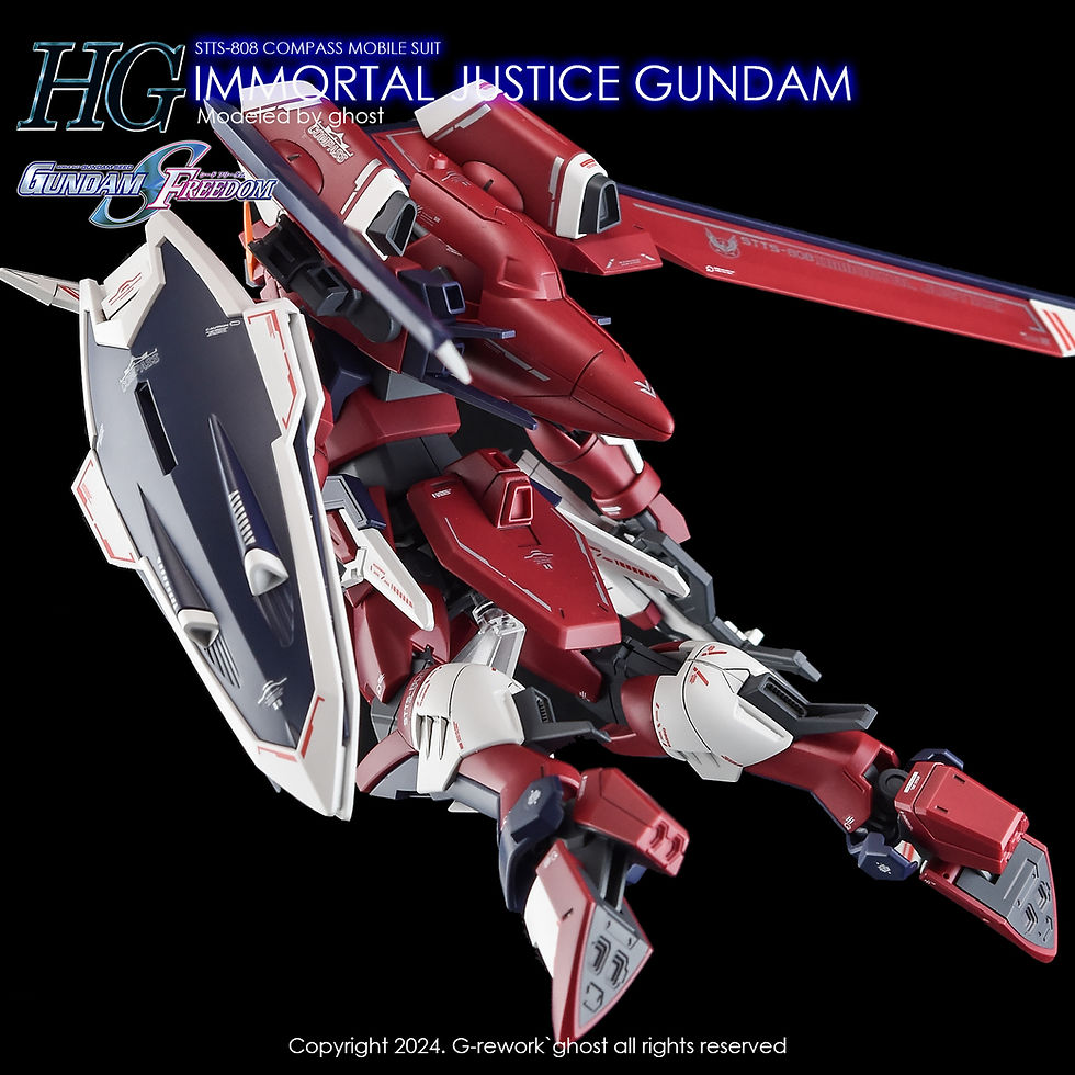 Thumbnail: [HG] [SEED] IMMORTAL JUSTICE GUNDAM