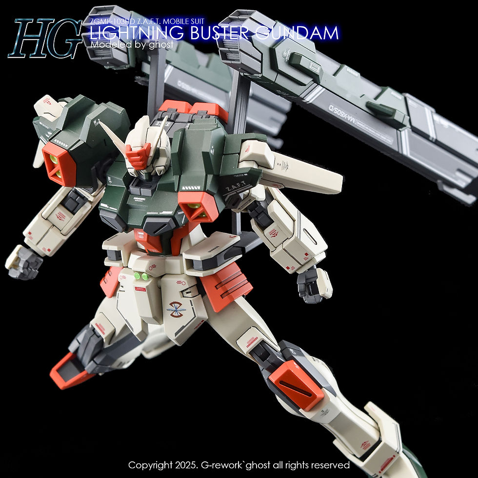 Thumbnail: [HG] [SEED] LIGHTING BUSTER GUNDAM