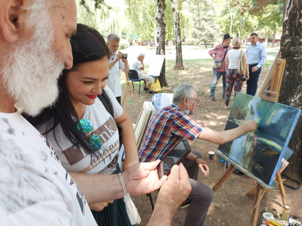 Likovna kolonija u parku Sveti Sava