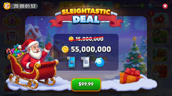 Sleigh Tastic Deal Cross On Coins