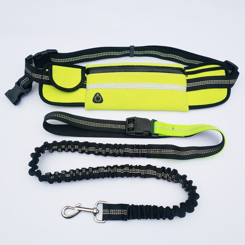 Miniature : Ceinture banane pratique pour chien MAINS LIBRES avec sac
