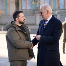 Joe Biden llega a Ucrania en una visita acordada con Rusia