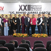 Certamen nacional de oratoria reúne a oradores de 10 estados del país en el Congreso de Oaxaca