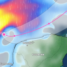 “Milton” se desplaza hacia Península de Yucatán; prevén impacto esta noche
