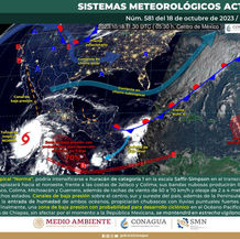 Frente frío 6 provocará vientos del Norte y bajas temperaturas en la mayor parte del estado