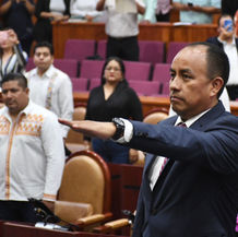 Asume Sergio López Sánchez presidencia de Jucopo en el Congreso de Oaxaca