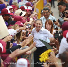 Uso del logo del INE es una señal de desesperación, señaló Claudia Sheinbaum