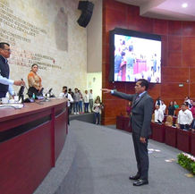 Rinde protesta diputado Luis Eduardo Rojas Zavaleta como integrante de la JUCOPO