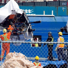 Hallan posibles restos humanos en partes del Titán