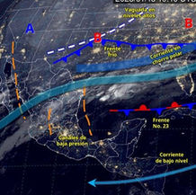 Frente frío 23 mantendrá ambiente frío a muy frío en Oaxaca durante este miércoles