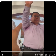 Finalmente sucedió, por culpa de Martínez Neri estalla la violencia en Sesión de Cabildo (VIDEOS)