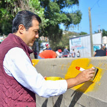 Labor conjunta permite mejorar aspecto y seguridad en el Parque del Amor