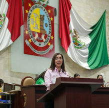 VIDEO El 5 de octubre, Día de la y el Transportista Oaxaqueño, propone la diputada Haydeé Reyes