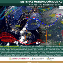 Onda tropical 25 dejará lluvias, tormentas y rachas de viento en el estado