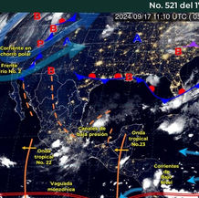 Onda tropical 23 dejará lluvias en diferentes puntos de Oaxaca