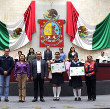 Reconoce Congreso a alumnas por destacar en concurso internacional sobre el agua