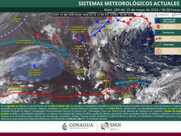 Onda tropical número 2 provocará lluvias en gran parte de Oaxaca