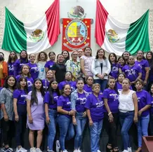 No más violentadores en el gobierno, pide brigada violeta al Congreso de Oaxaca