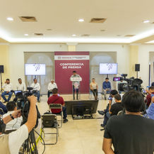 Evalúa Gobernador Salomón Jara daños por huracán "John"