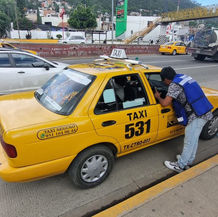 Realiza Semovi operativos para supervisar el servicio de taxis