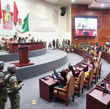 Apertura LXV Legislatura local segundo periodo ordinario de sesiones del Pleno