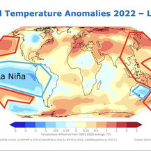 Sube temperatura global 1.15ºC de 2015 a 2022; es el periodo más caluroso registrado