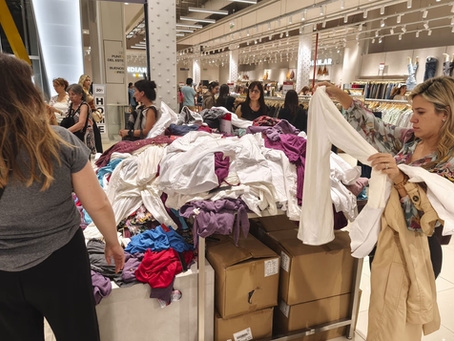 Las ventas minoristas bajaron 1,2% interanual en mayo pero terminaron por encima de abril