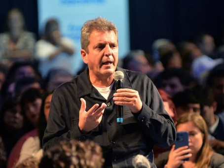Sergio Massa y un mensaje sobre "la fuerza del peronismo" para frenar la gestión de Javier Milei