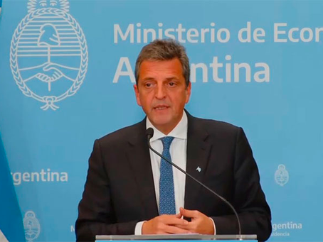 Massa anunció medidas de deducción de impuestos para PYMES