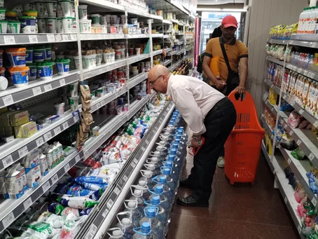 La ventas en los supermercados bajaron 10,1% en agosto informó el Indec