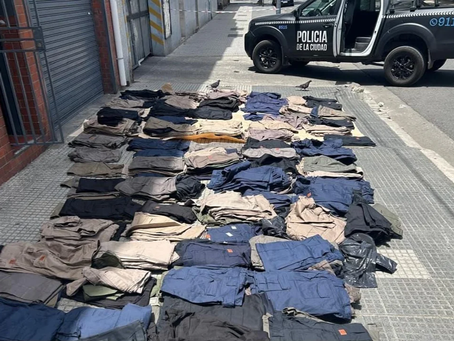 Avellaneda: un empleado robó más de 700 pantalones de la fábrica donde trabajaba