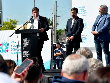 Kicillof: "Sin Massa están en peligro la industria, la educación y la salud pública"