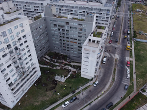 Parque Patricios: fotos y videos del derrumbe