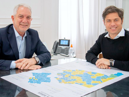 Escrutinio definitivo: Kicillof y otros funcionarios felicitaron a Alak por ganar en La Plata