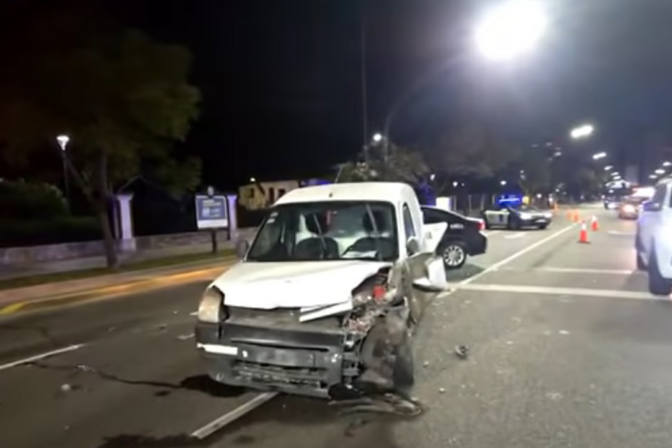 Choque en Núñez: estuvo restringida la circulación en avenida del Libertador y Ramallo